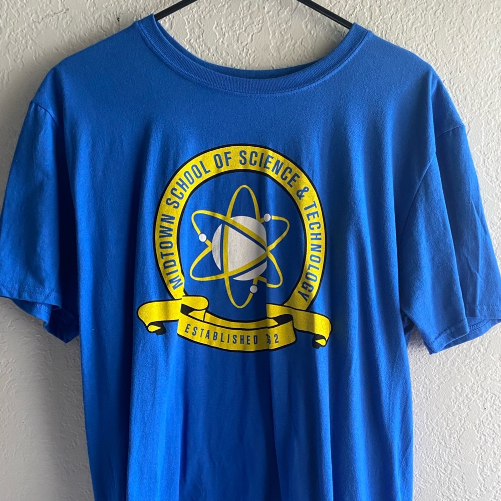 Spider-man midtown science shirt